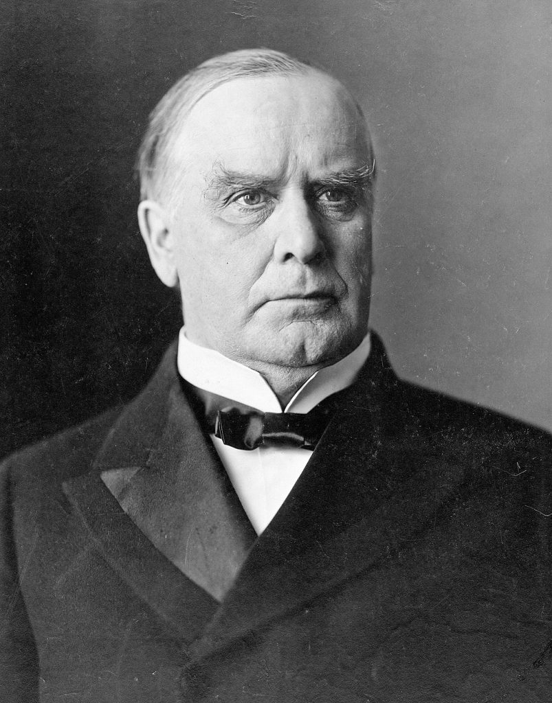 Headshot of William McKinley.
