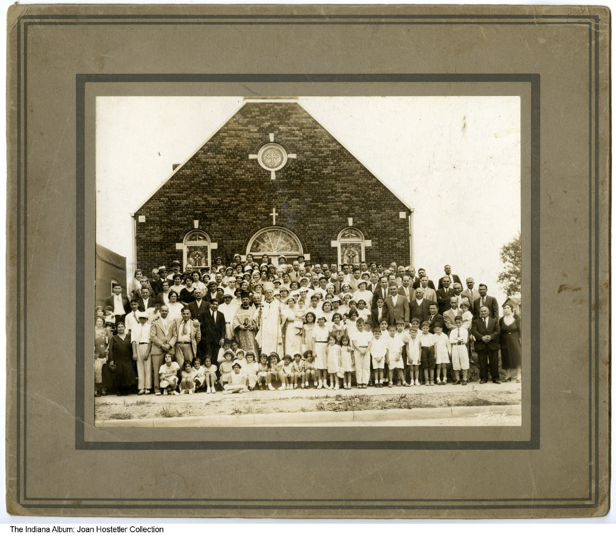 Congregation at St. George Syrian Orthodox Church, 1934