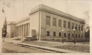 Central Library building, 1918