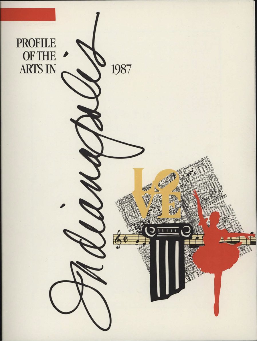 Cover of Profile of Arts in Indianapolis report.