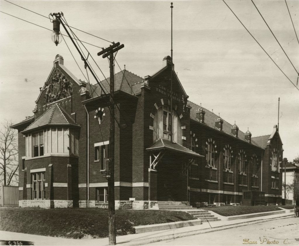 Exterior view of the Southside Turnverein building.