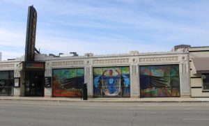 The historic Metzger Building, home of the Cabaret and Arts Council of Indianapolis, 2021