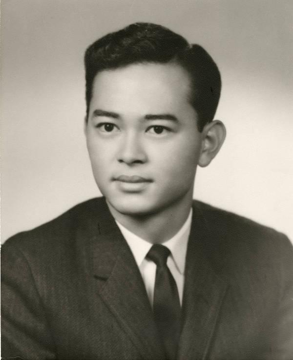 Portrait of a young Gus Watanabe.