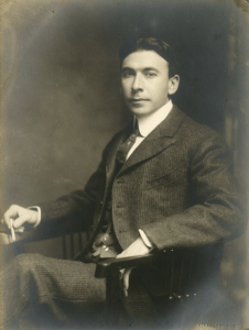 Booth Tarkington as a young adult, ca. 1895