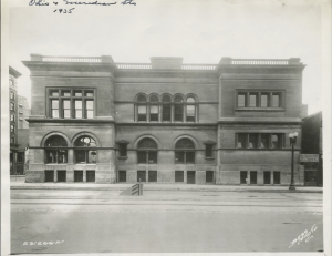 Indianapolis-Marion County Public Library, Business branch, Ohio and Meridian Streets, 1935