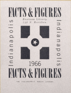 Indianapolis Facts & Figures Cover, 1966