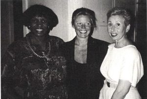 Dialogue Today founders, Theresa Guise, Diane Meye Simon, and Carole Stein, ca. 1980s