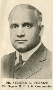Dr. Sumner A. Furniss, ca. 1920s