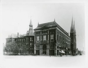 St. John's Catholic Church (left), 1903