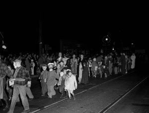 Irvington Halloween Festival parade, 1947