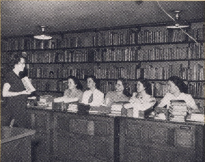 Training class lecture, ca. 1950s