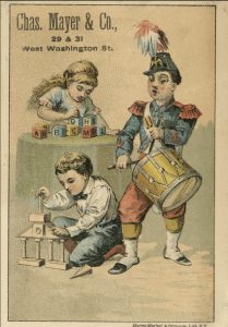 Chas. Mayer & Co. Advertising Card, ca. 1875
