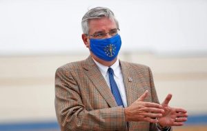 Governor Eric Holcomb, 2020