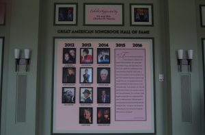 The Great American Songbook Hall of Fame exhibit, 2010