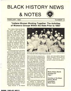 Black History News and Notes, 1983