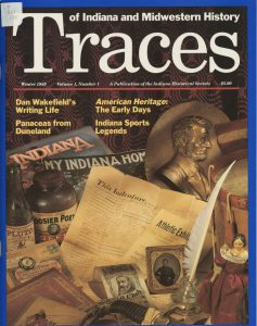 First issue of Traces of Indiana and Midwestern History, 1989