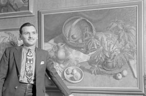 William F. Kaeser, a founder of the Indianapolis Art Students' League, the forerunner of the Indianapolis Arts Center, 1936