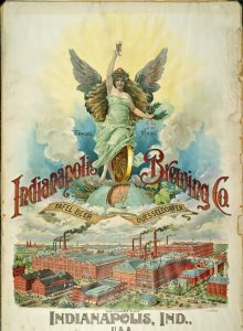Indianapolis Brewing Company Poster, ca. 1900