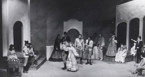 Indianapolis Opera actors performing in Carmen, 1977