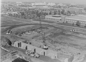 Tennis Stadium Construction, 1978 