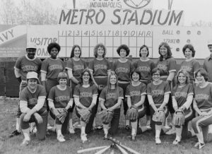 Metros softball team, 1978