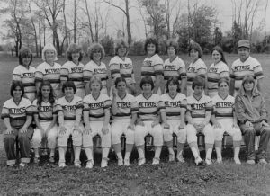 Metro softball team, 1981 