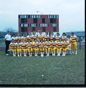 Metros softball team, 1986