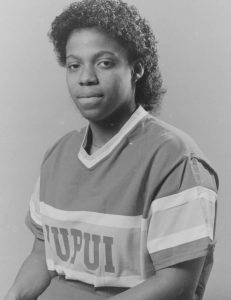 Cindy Reese, Metros softball player, 1987