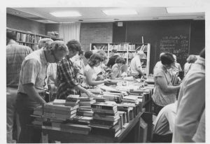 Book Sale at Nora Branch, 1979