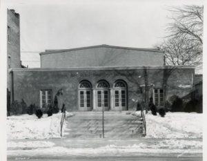 Civic Theatre building (originally named the Little Theatre Society), 1930