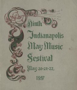 Ninth Annual May Music Festival program, 1897
