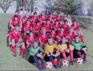 Men's soccer team, 1987 