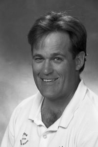 Men's soccer coach Steve Franklin, 1995