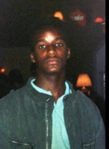 Portrait of Michael Taylor who was killed while in the hands of the Indianapolis Police Department on September 24, 1987.
