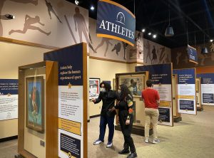 The National Art Museum of Sport in the Efroymson Gallery at the Children's Museum of Indianapolis, ca. 2018