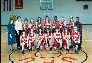 Women's basketball team, 1993-1994