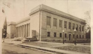 Central Library building, 1918
