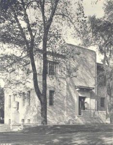 Exterior of new Herron main building, 1929