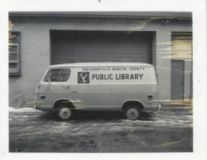 Indianapolis Public Library van, ca. 1970s
