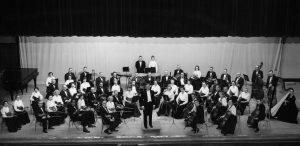Philharmonic Orchestra of Indianapolis with conductor Wolfgang Vacano, 1960