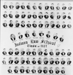 Indiana Law School class of 1937