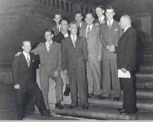 First Purdue-Indianapolis Extension graduates, 1947