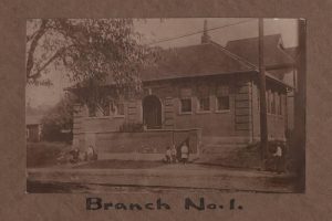 Riverside Library Branch on Clifton Street, ca. 1910s