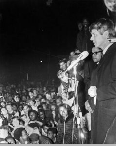 Robert F. Kennedy Announcing Martin Luther King's Death.