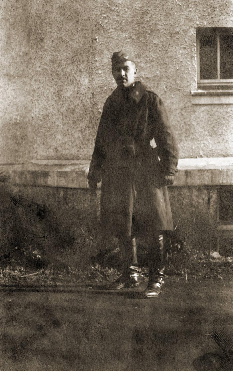 Robert H. Tyndall in his World War I uniform.