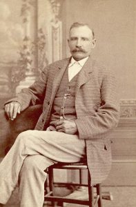 Peter Lawson, the founder of Nora, ca. 1880