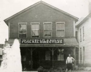 C. M. C. Wilis & Sons Funeral Directors, ca. 1920