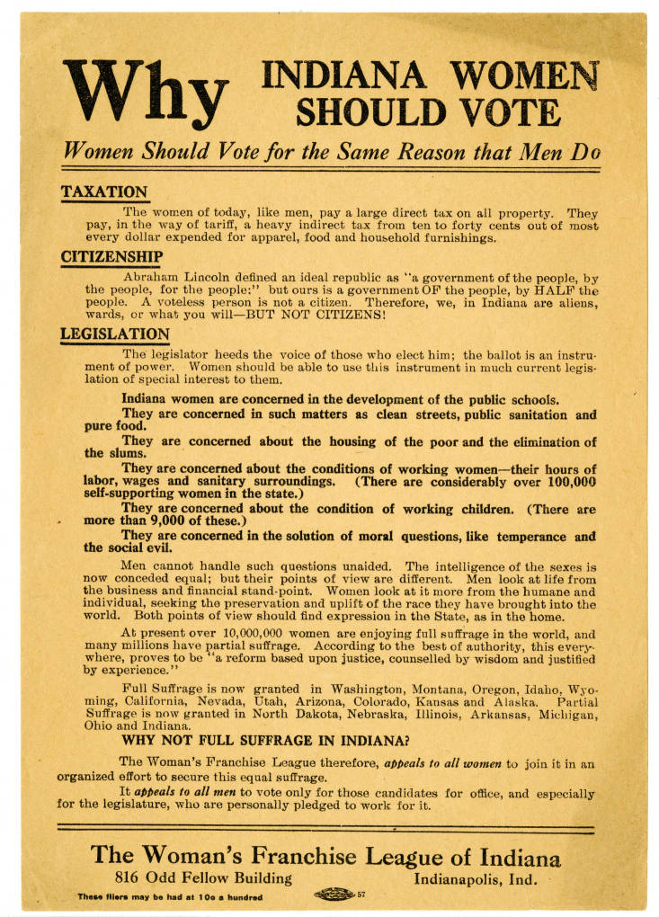 A flyer featuring information about taxation, citizenship, and legislation. 