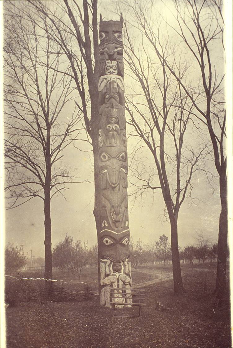 Golden Hill Totem Pole of Indianapolis