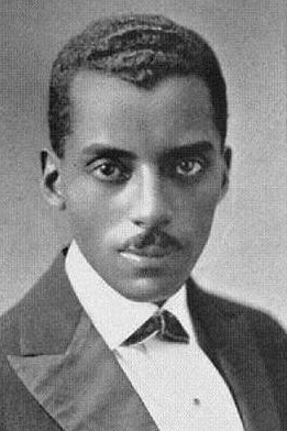 Portrait of an African American man in a suit. 